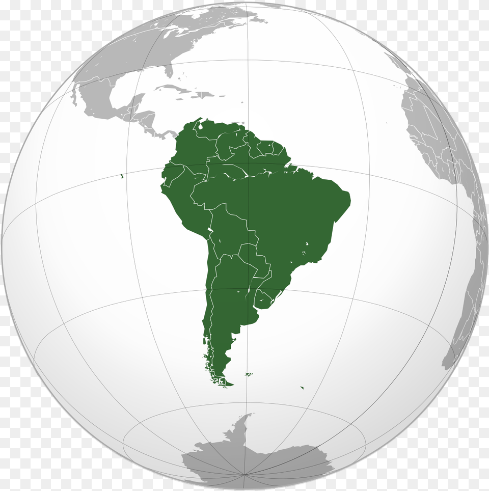 South America Continent On Globe, Astronomy, Outer Space, Planet, Chart Free Transparent Png