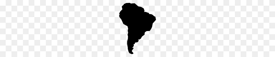 South America Icons Noun Project, Gray Png
