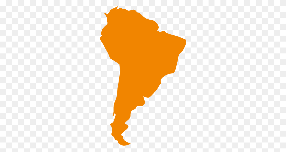South American Continental Map, Chart, Plot, Atlas, Diagram Png