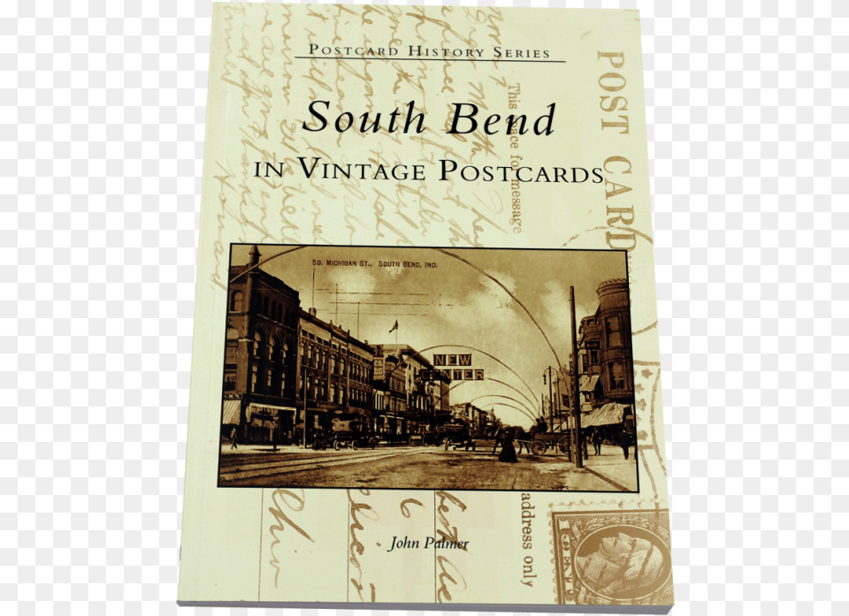 South Bend In Vintage Postcards, Book, Publication, Architecture, Building Png