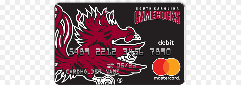 South Carolina Gamecocks Poster Corp University Of South Carolina Logo, Text, Dynamite, Weapon, Credit Card Free Png Download