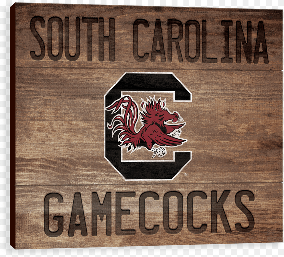 South Carolina Gamecocks Wood Burn Poster, Animal, Bird, Chicken, Fowl Free Transparent Png