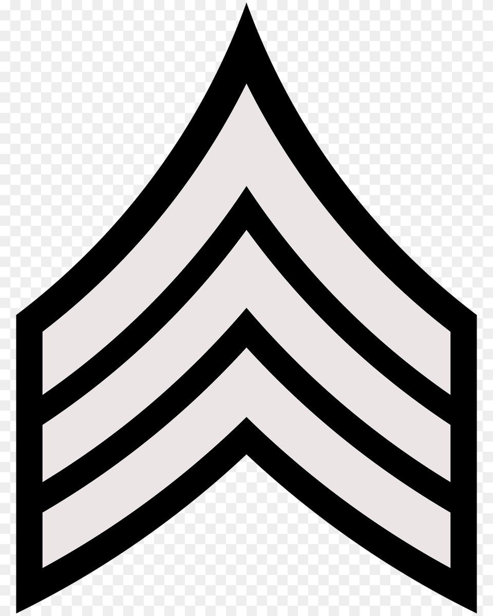 South Carolina Highway Patrol Sergeant Rank Chevrons Clipart, Triangle, Logo Png Image