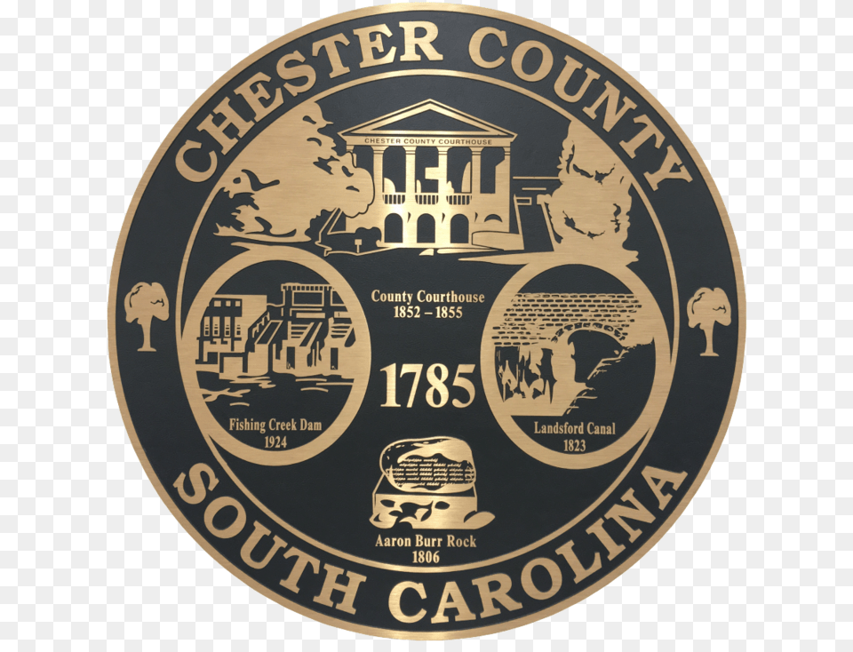 South Carolina Logo, Badge, Symbol, Emblem, Plaque Free Png