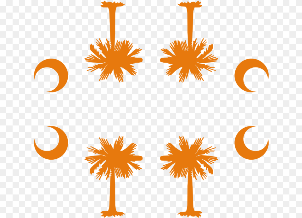 South Carolina Logo Palm Tree Clipart South Carolina Palm Tree Logo, Daisy, Flower, Plant Free Png