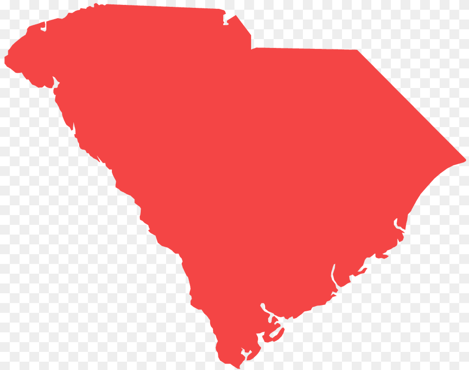 South Carolina Map Silhouette, Home Decor, Heart, Cushion, Fashion Png Image