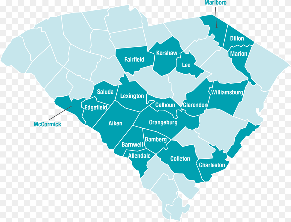 South Carolina Service Area Map Map, Chart, Plot, Atlas, Diagram Free Transparent Png