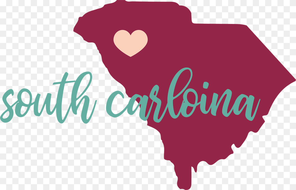 South Carolina State Svg Cut File File South Carolina Svg, Baby, Person, Heart, Logo Free Png Download