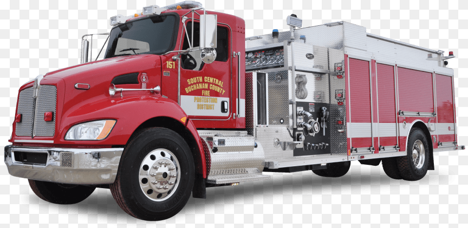 South Central Missouri Fire Department, Transportation, Truck, Vehicle, Fire Truck Free Png Download