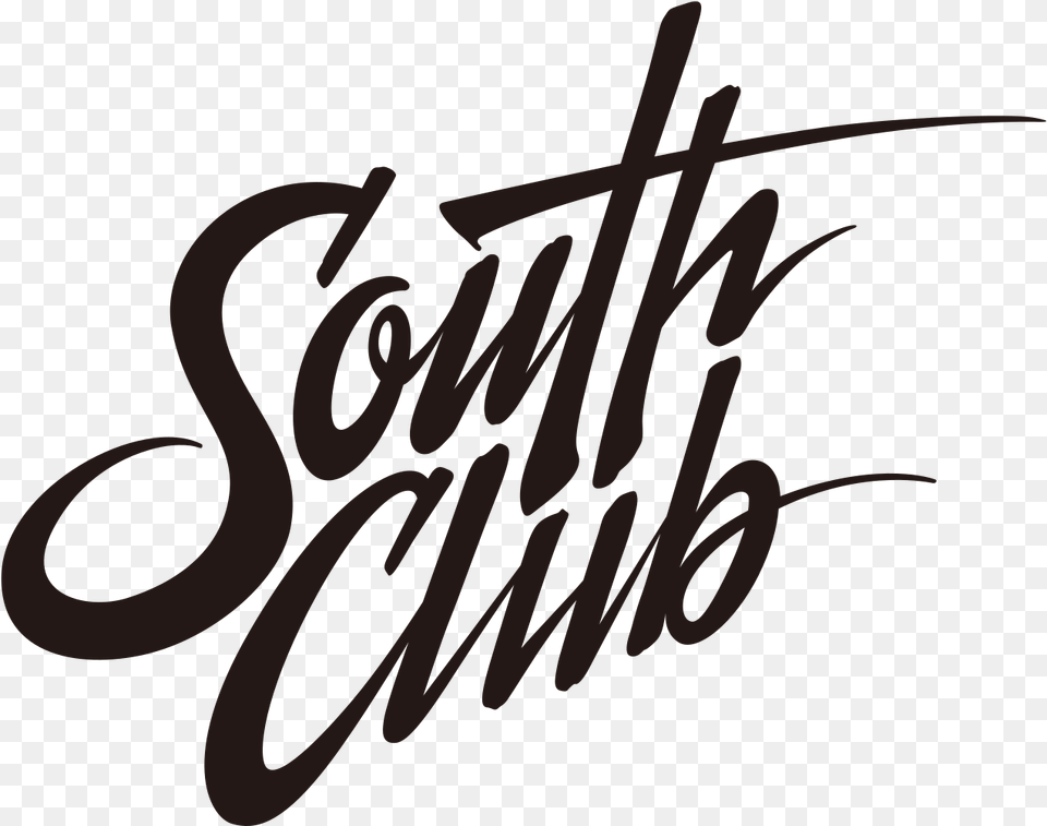 South Club Logo, Calligraphy, Handwriting, Text, Cross Free Png Download
