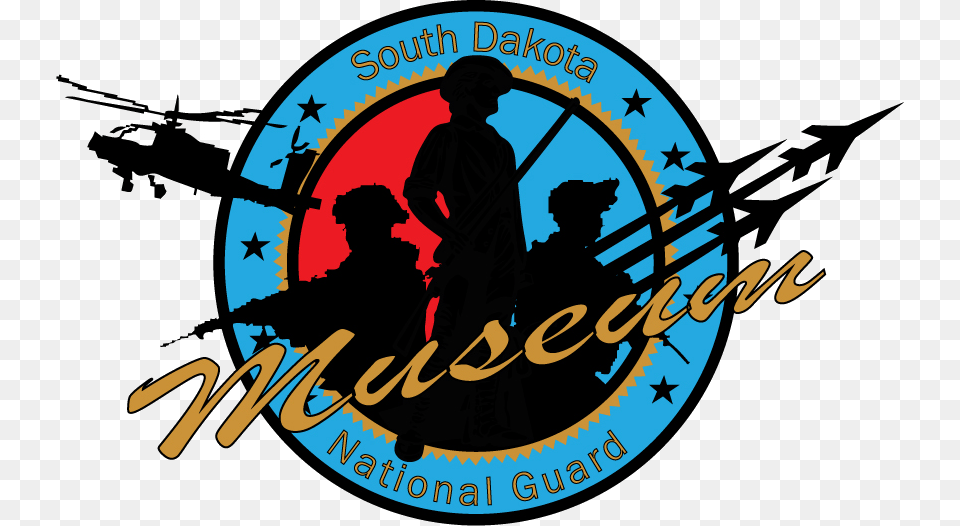 South Dakota National Guard Museum, Logo, Adult, Male, Man Free Transparent Png