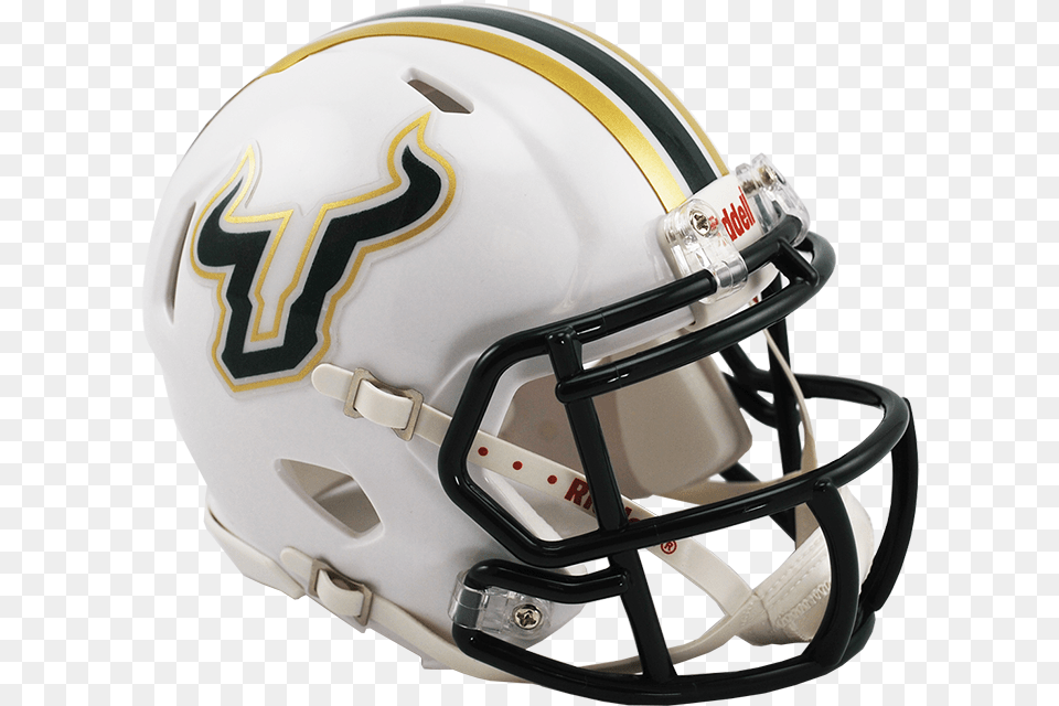 South Florida Bulls Riddell Mini Speed Helmet Louisville Football Helmet, American Football, Football Helmet, Sport, Person Png