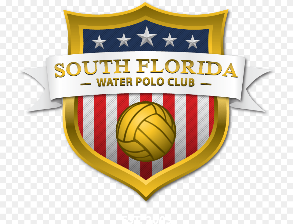 South Florida Water Polo Club U2013 Developing The Future South Florida Water Polo Club, Badge, Logo, Symbol, Ball Png Image