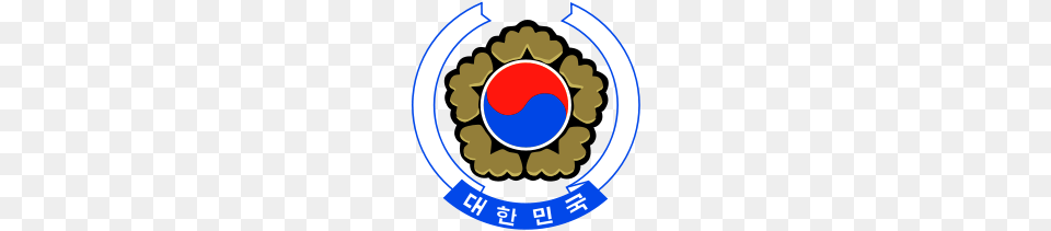South Korea, Emblem, Logo, Symbol, Badge Free Png Download
