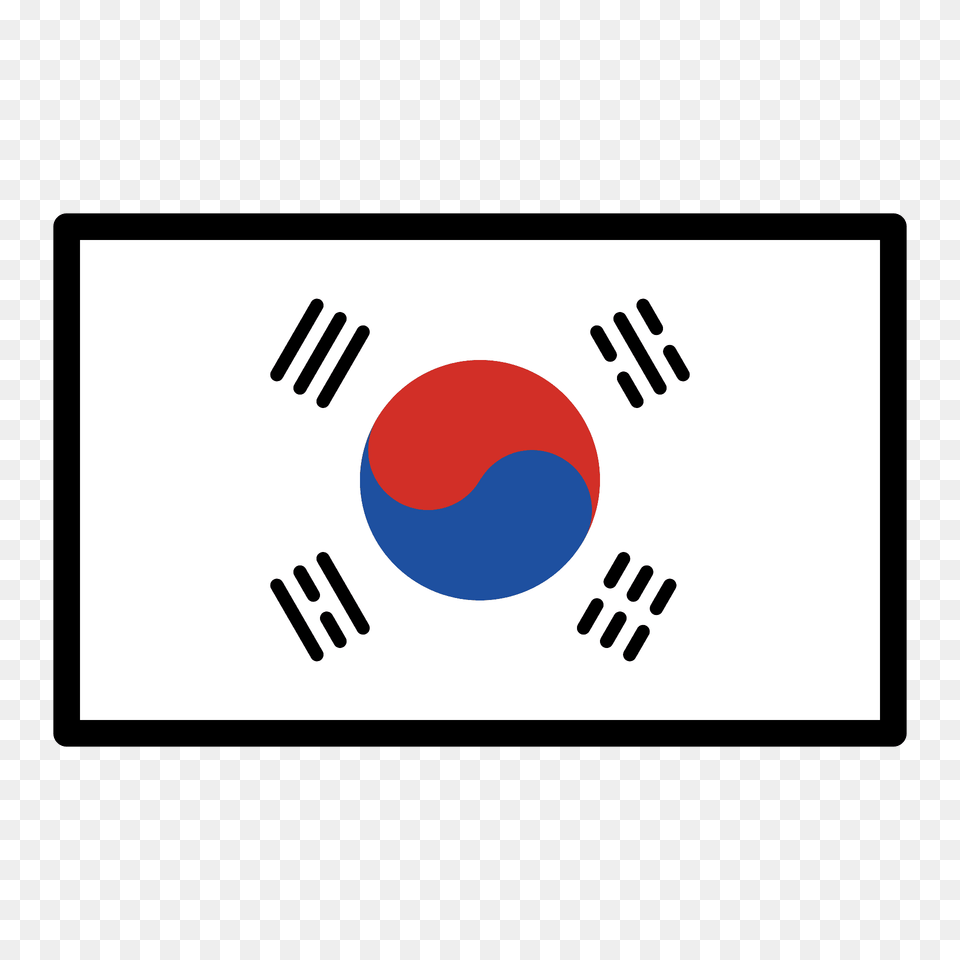 South Korea Flag Emoji Clipart, Logo Png Image
