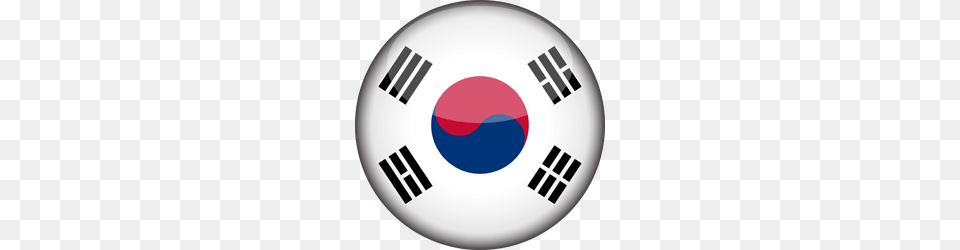 South Korea Flag Icon, Logo, Disk Free Png Download