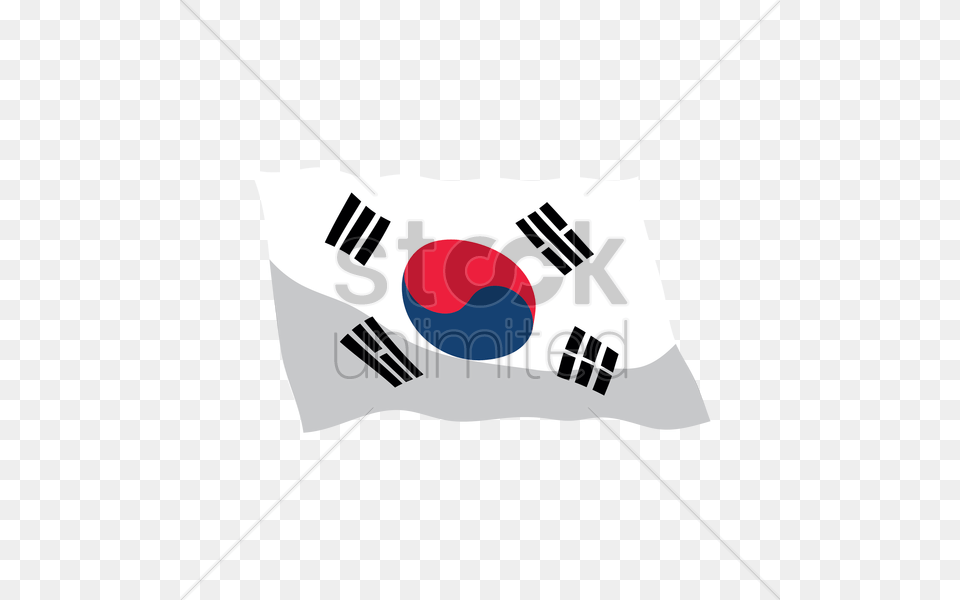 South Korea Flag Vector Image, Bow, Weapon Free Png Download