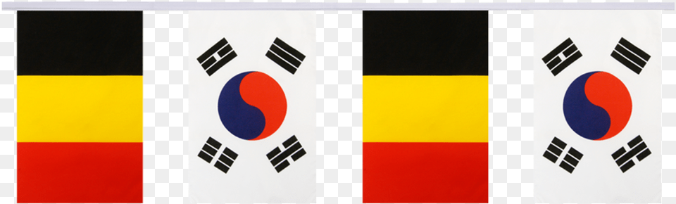 South Korea Friendship Bunting Flags Graphic Design, Flag Png Image