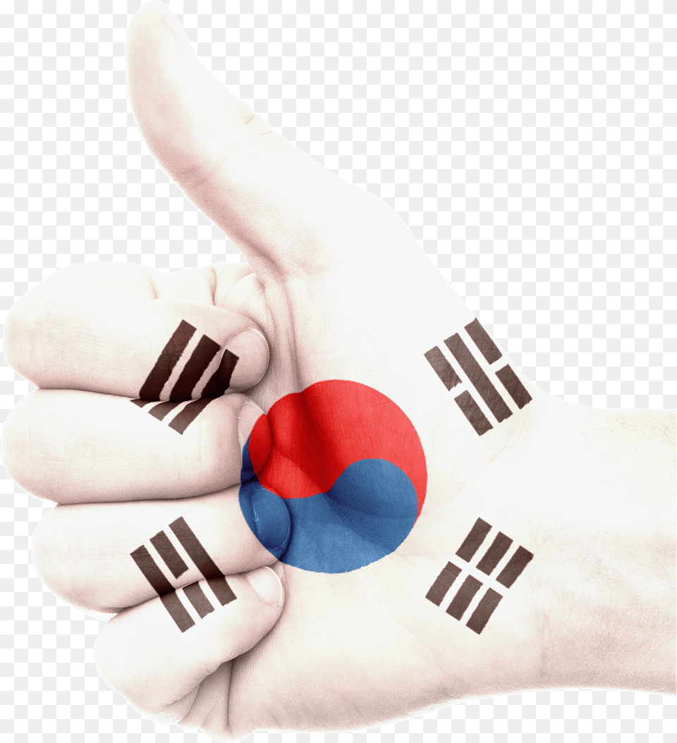 South Korea Thumbs Up, Body Part, Finger, Hand, Person Png