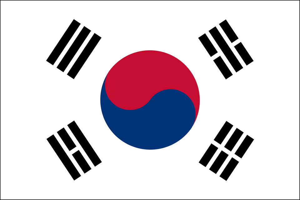 South Korean Flag Clipart, Logo Png Image