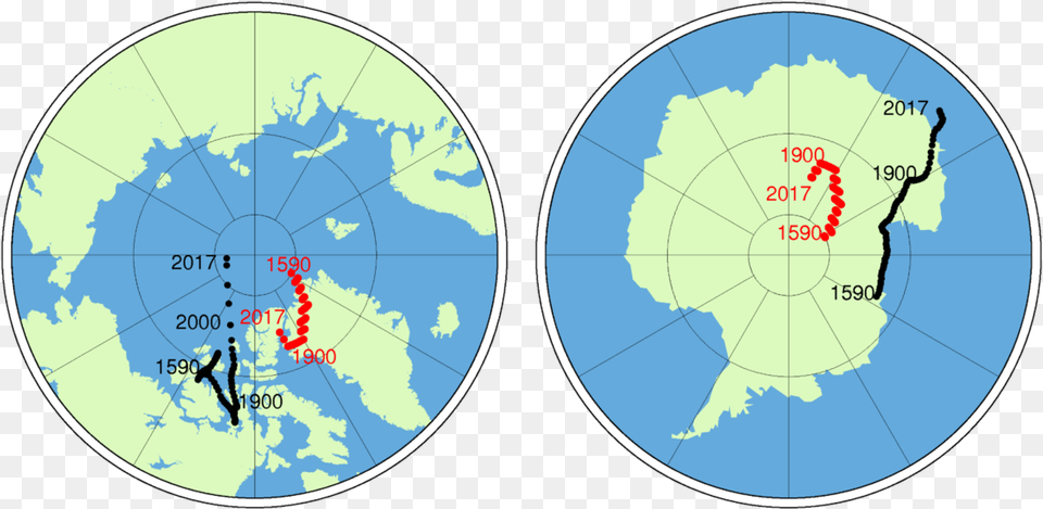 South Magnetic Pole Map, Chart, Plot, Disk Free Png