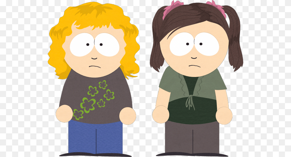 South Park Archives South Park Kelly And Stacy, Face, Head, Person, Baby Png