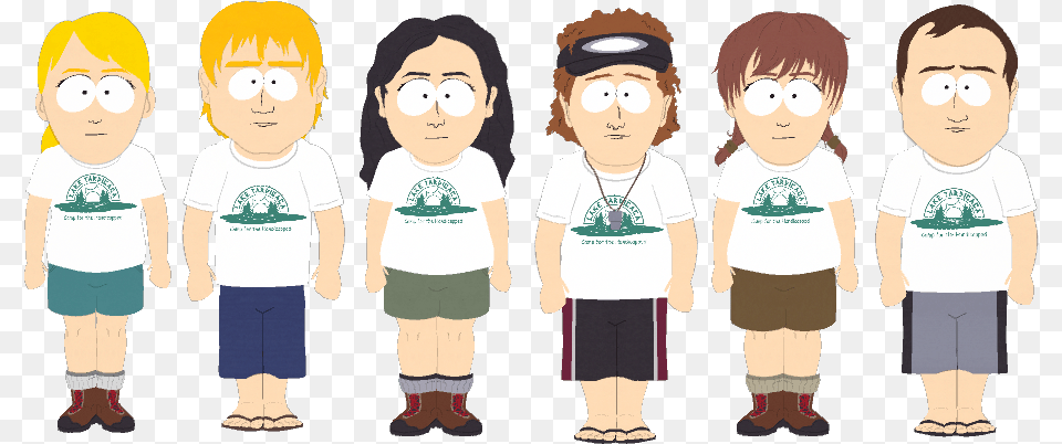 South Park Archives South Park Lake Tardicaca Counselors, T-shirt, Book, Clothing, Comics Free Png Download