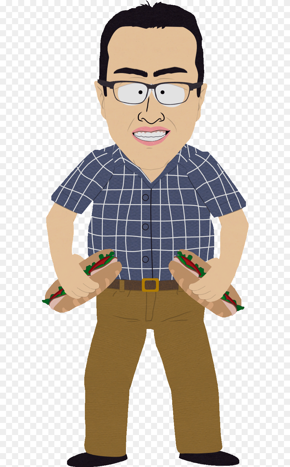 South Park Archives Transparent Jared From Subway, Baby, Person, Shirt, Clothing Png Image