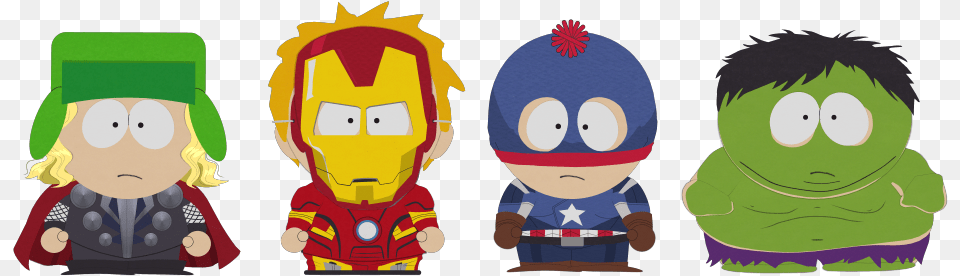 South Park Avengers Halloween, Baby, Person, Plush, Toy Free Png Download