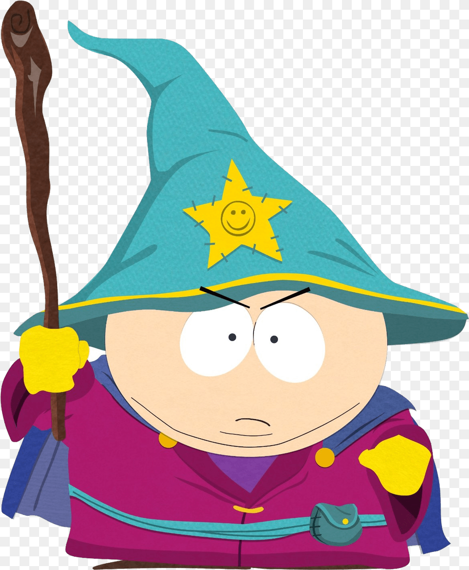 South Park Cartman Wizard, Hat, Clothing, Person, People Png Image