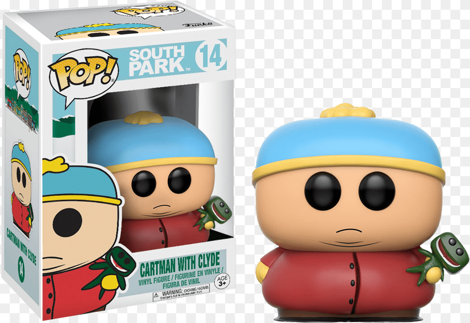 South Park Funko Pop Cartman, Toy, Plush, Face, Head Free Transparent Png