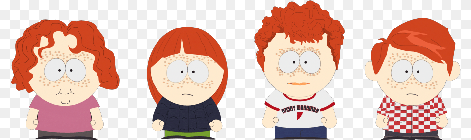 South Park Ginger Kids, Baby, Person, Face, Head Png Image