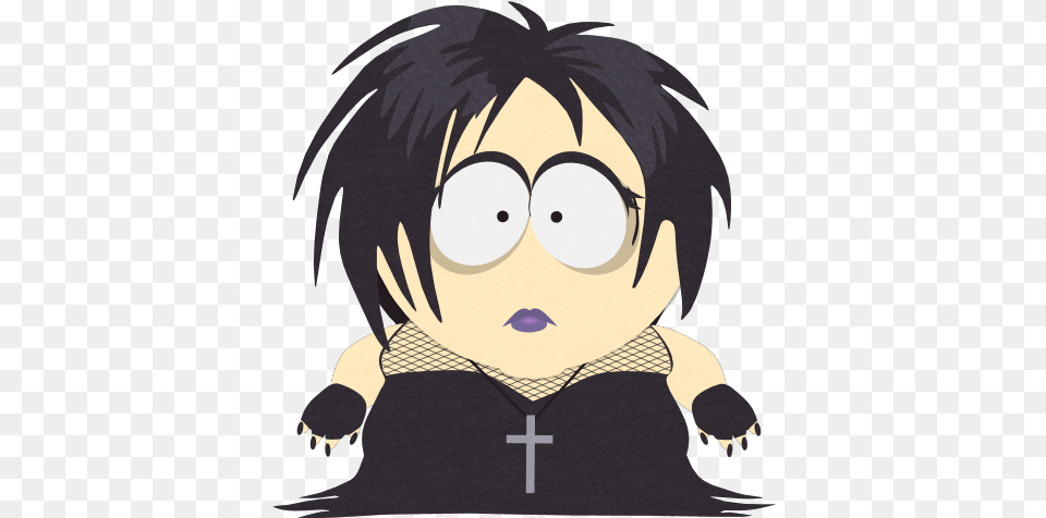 South Park Goth Girl, Book, Comics, Publication, Baby Png