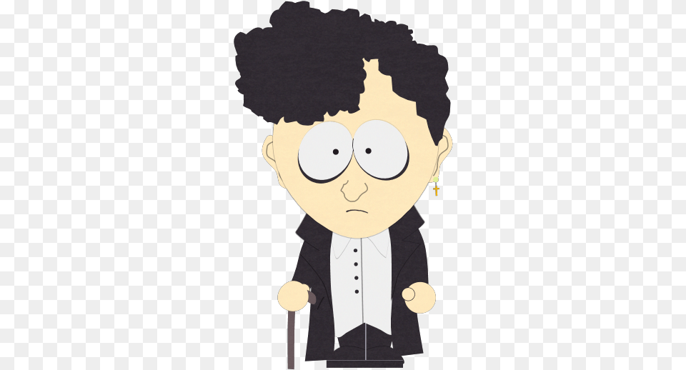 South Park Goth Kid, Baby, Book, Comics, Person Free Transparent Png