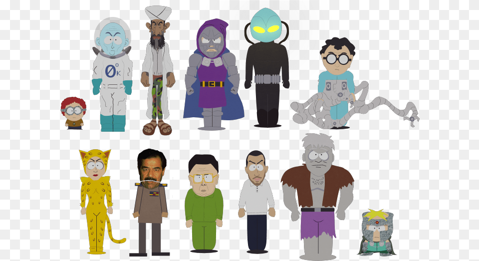 South Park Legion Of Doom, Publication, Book, Comics, Person Free Transparent Png