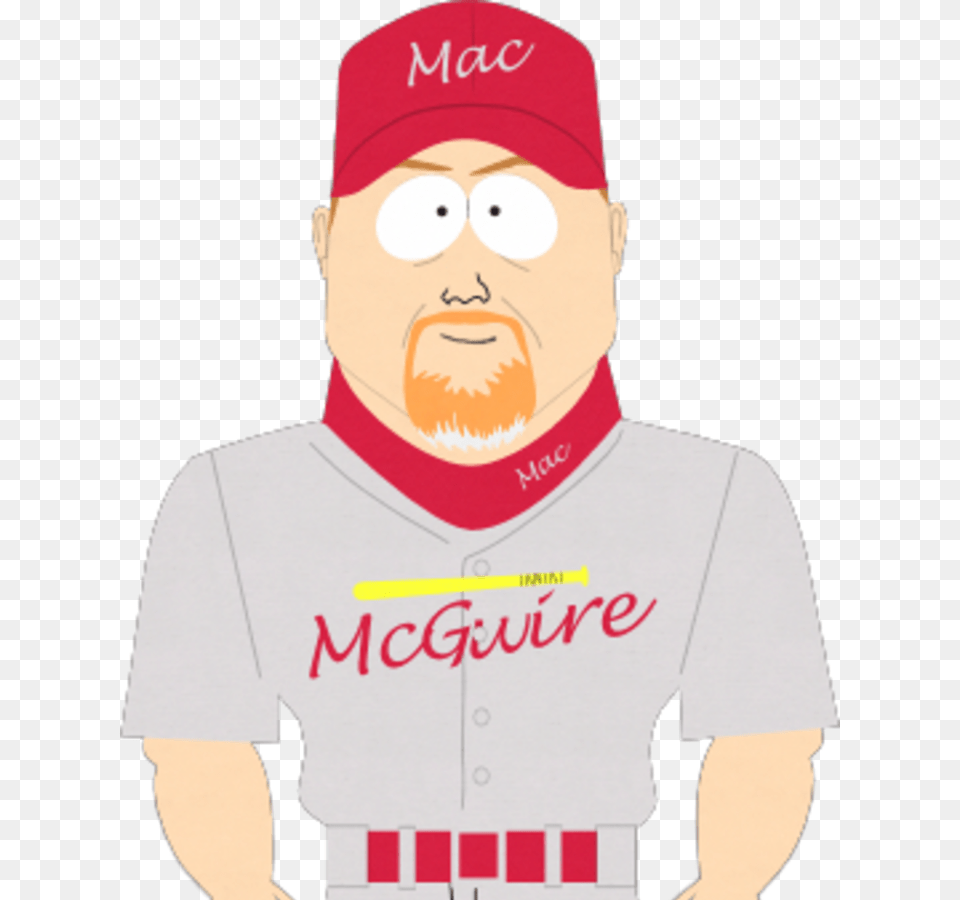 South Park Mcgwire Cheating Is Wrong Animated Gif, T-shirt, Baseball Cap, Cap, Clothing Free Png Download