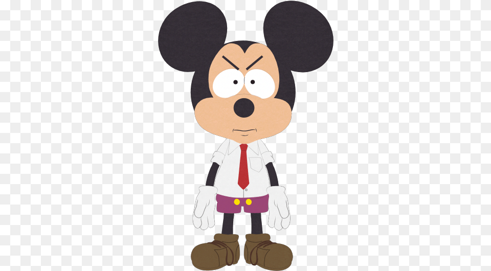 South Park Mickey Mouse, Accessories, Formal Wear, Tie, Cartoon Png Image