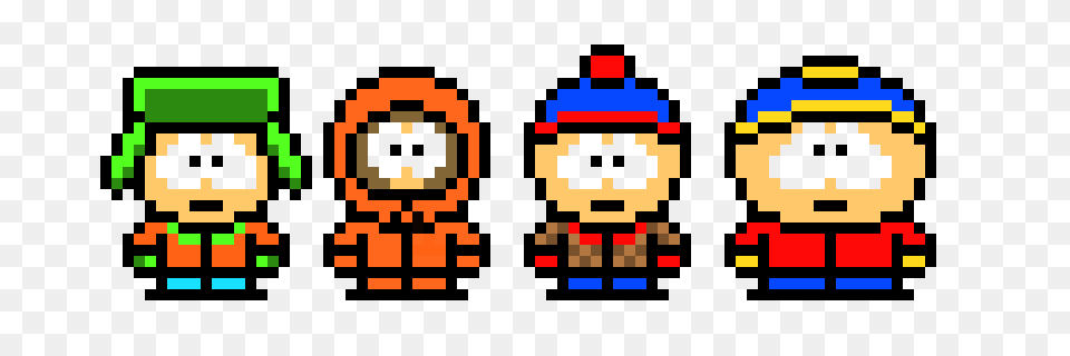 South Park Pixel Art Maker, Qr Code Free Transparent Png