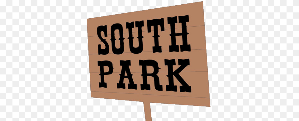 South Park Sign Logo, Text, Letter, Advertisement Free Png Download