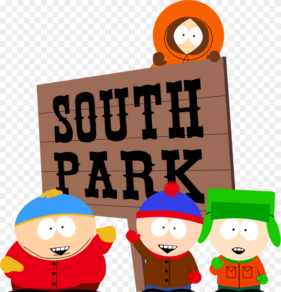 South Park Sign Transparent, Baby, Person, Face, Head Png