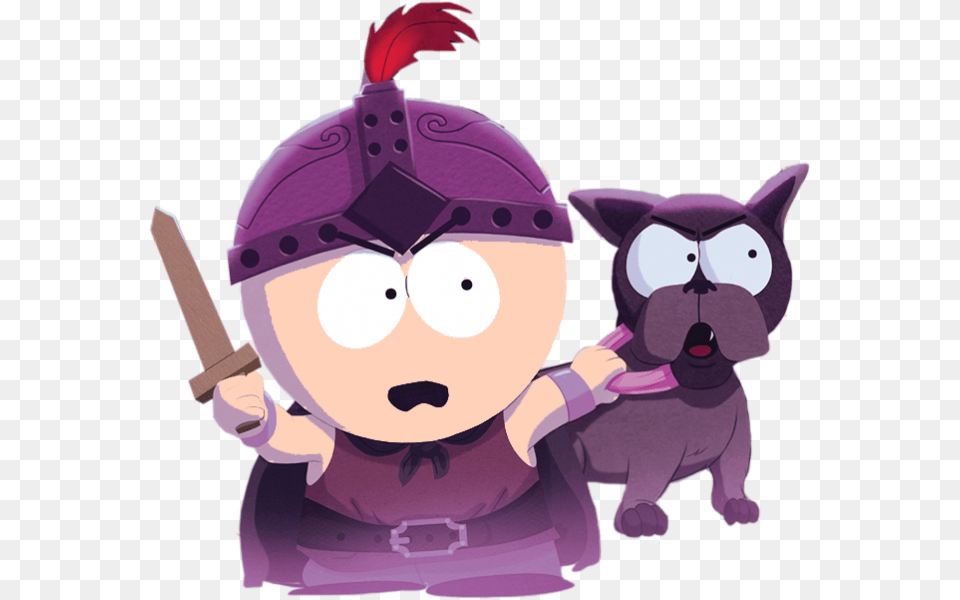 South Park Stick Of Truth Cartoon, Purple, Baby, Person, Book Free Png