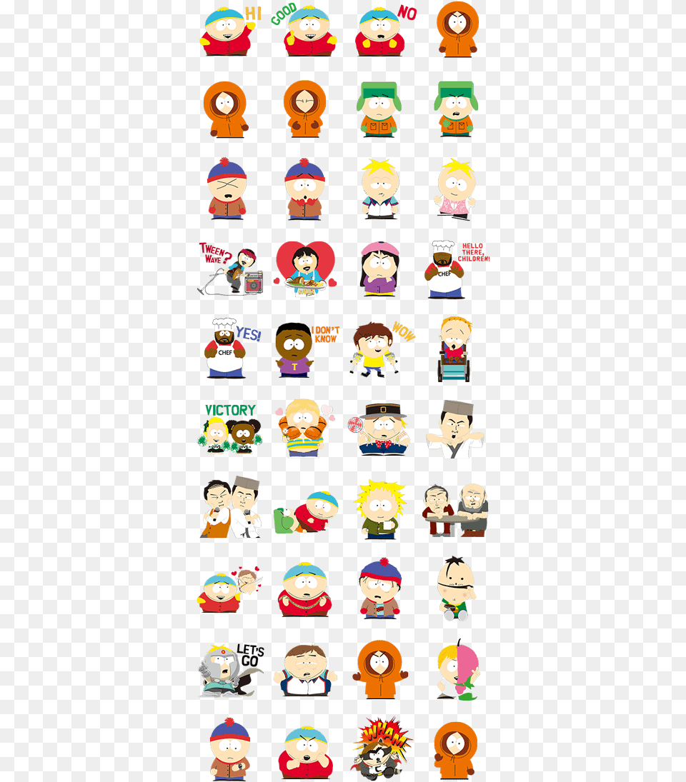 South Park Stickers Whatsapp, Person, Face, Head, Text Png