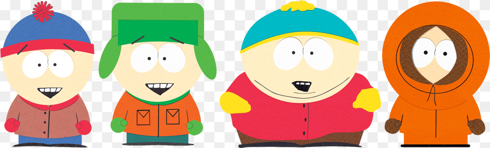 South Park Transparent Images Stan Marsh Kyle Broflovski Eric Cartman Kenny Mccormick, Baby, Person, Face, Head Free Png Download