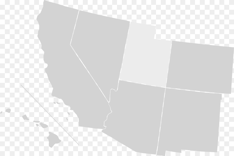 South Western Us Map Blank Blank Us Map Southwest Region Southwest United States Blank Map, Person Png