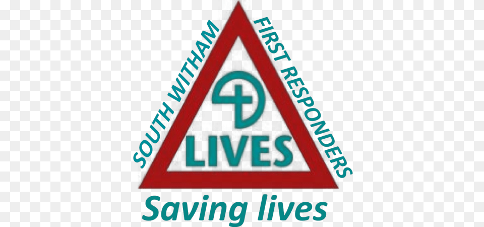 South Witham Lives First Responders Lives, Sign, Symbol, Triangle, Scoreboard Free Png Download