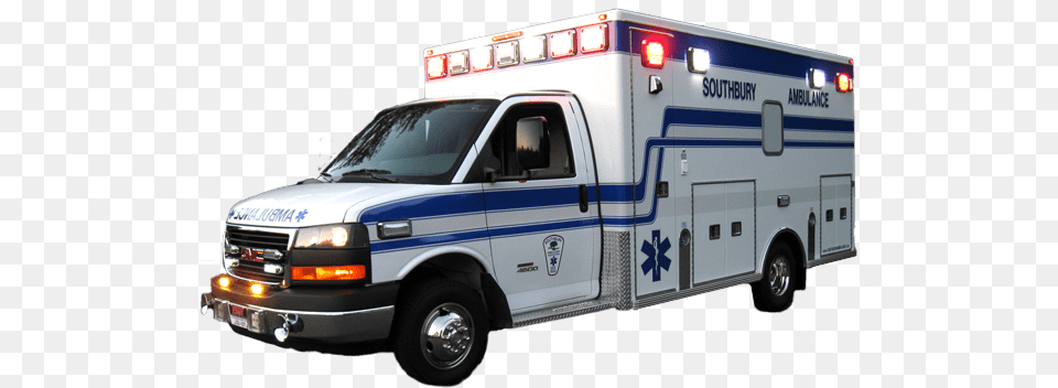 Southbury Ambulance, Transportation, Van, Vehicle, Moving Van Png Image