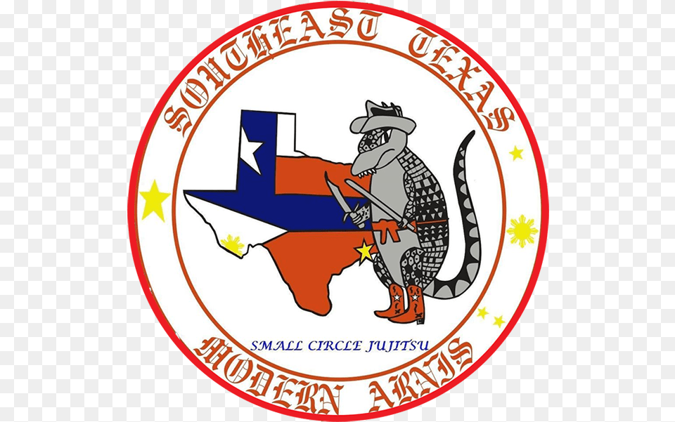 Southeast Texas Modern Arnis Amp Small Circle Jujitsu Cartoon, Logo, Baby, Person, Emblem Free Png Download