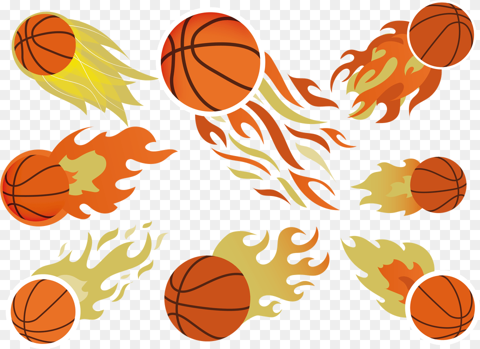 Southeastern Mens Flame Clip Art Vector Speeding Basketball And Fire Vector, Ball, Basketball (ball), Sport, Person Free Png Download