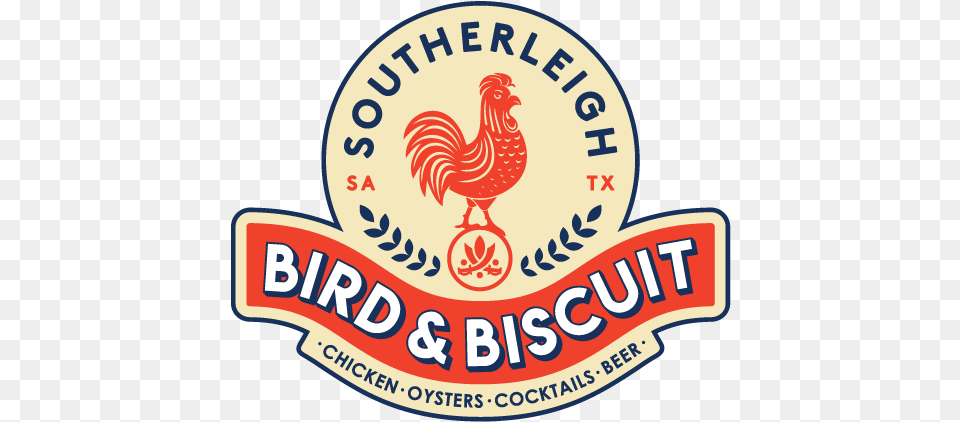 Southerleigh Bird U0026 Biscuit Hours Location Rooster, Animal, Poultry, Logo, Fowl Free Png Download