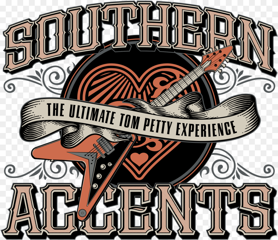 Southern Accents Tom Petty Tribute Band, Advertisement, Poster, Book, Publication Png Image